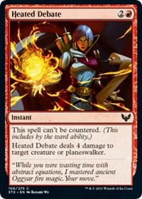 Heated Debate - Strixhaven: School of Mages - Magic: The Gathering card