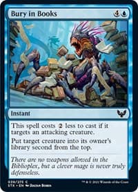 Bury in Books - Strixhaven: School of Mages - Magic: The Gathering card