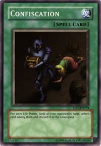 Confiscation - Dark Beginning 1 - YuGiOh card