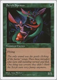 Scryb Sprites - Fifth Edition - Magic: The Gathering card