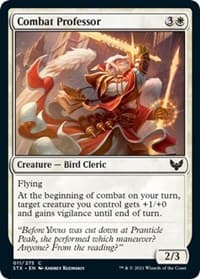 Combat Professor - Strixhaven: School of Mages - Magic: The Gathering card