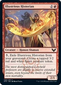 Illustrious Historian - Strixhaven: School of Mages - Magic: The Gathering card
