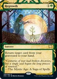 Regrowth - Strixhaven: Mystical Archive - Magic: The Gathering card