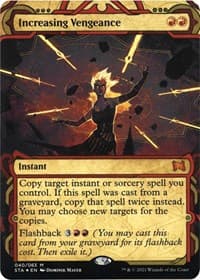 Increasing Vengeance (Foil Etched) - Strixhaven: Mystical Archive - Magic: The Gathering card