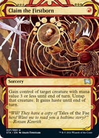 Claim the Firstborn - Strixhaven: Mystical Archive - Magic: The Gathering card