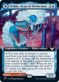 Uvilda, Dean of Perfection (Extended Art) - Strixhaven: School of Mages - Magic: The Gathering card