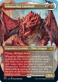 Velomachus Lorehold (Borderless) - Strixhaven: School of Mages - Magic: The Gathering card