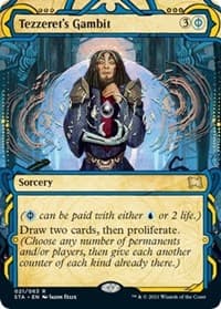 Tezzeret's Gambit - Strixhaven: Mystical Archive - Magic: The Gathering card