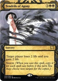 Tendrils of Agony (Foil Etched) - Strixhaven: Mystical Archive - Magic: The Gathering card