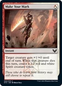 Make Your Mark - Strixhaven: School of Mages - Magic: The Gathering card