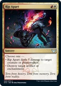 Rip Apart - Strixhaven: School of Mages - Magic: The Gathering card