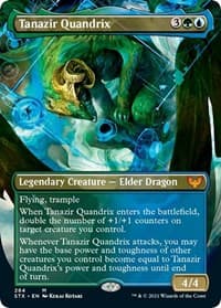 Tanazir Quandrix (Borderless) - Strixhaven: School of Mages - Magic: The Gathering card