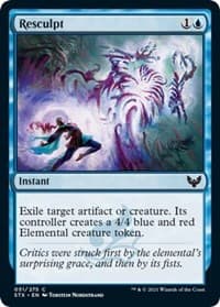 Resculpt - Strixhaven: School of Mages - Magic: The Gathering card