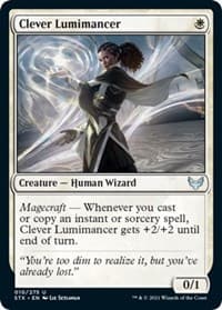 Clever Lumimancer - Strixhaven: School of Mages - Magic: The Gathering card