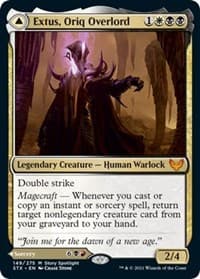 Extus, Oriq Overlord - Strixhaven: School of Mages - Magic: The Gathering card