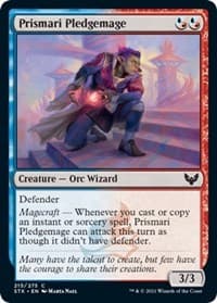 Prismari Pledgemage - Strixhaven: School of Mages - Magic: The Gathering card
