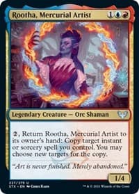 Rootha, Mercurial Artist - Strixhaven: School of Mages - Magic: The Gathering card