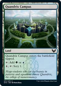 Quandrix Campus - Strixhaven: School of Mages - Magic: The Gathering card