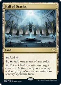Hall of Oracles - Strixhaven: School of Mages - Magic: The Gathering card