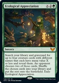 Ecological Appreciation - Strixhaven: School of Mages - Magic: The Gathering card