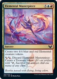 Elemental Masterpiece - Strixhaven: School of Mages - Magic: The Gathering card