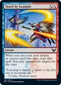 Teach by Example - Strixhaven: School of Mages - Magic: The Gathering card