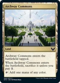 Archway Commons - Strixhaven: School of Mages - Magic: The Gathering card