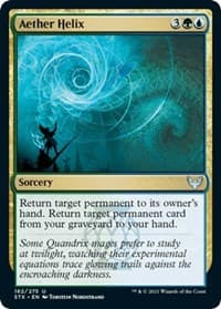 Aether Helix - Strixhaven: School of Mages - Magic: The Gathering card