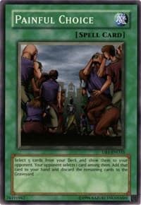 Painful Choice - Dark Beginning 1 - YuGiOh card