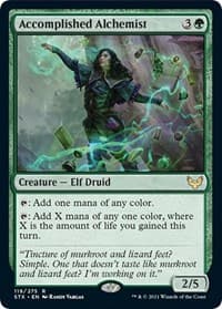 Accomplished Alchemist - Strixhaven: School of Mages - Magic: The Gathering card
