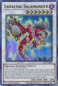 Lavalval Salamander - Ghosts From the Past - YuGiOh card