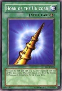Horn of the Unicorn - Dark Beginning 1 - YuGiOh card
