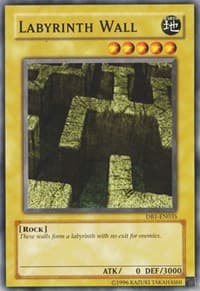 Labyrinth Wall - Dark Beginning 1 - YuGiOh card