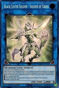 Black Luster Soldier - Soldier of Chaos (Ghost Rare) - Ghosts From the Past - YuGiOh card