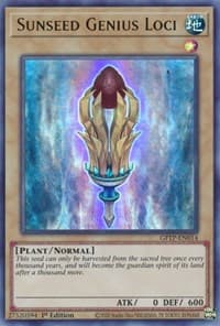Sunseed Genius Loci - Ghosts From the Past - YuGiOh card