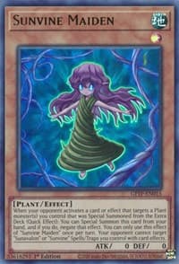 Sunvine Maiden - Ghosts From the Past - YuGiOh card