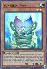 Sunseed Twin - Ghosts From the Past - YuGiOh card
