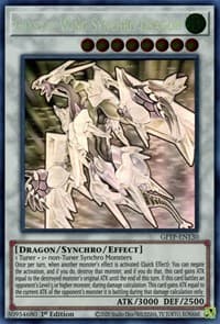 Crystal Wing Synchro Dragon (Ghost Rare) - Ghosts From the Past - YuGiOh card