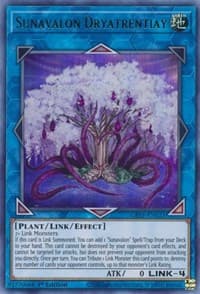 Sunavalon Dryatrentiay - Ghosts From the Past - YuGiOh card
