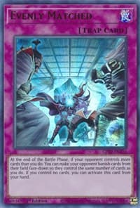 Evenly Matched - Ghosts From the Past - YuGiOh card