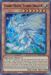 Starry Night, Starry Dragon - Ghosts From the Past - YuGiOh card