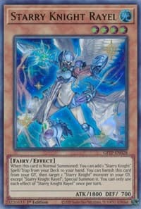 Starry Knight Rayel - Ghosts From the Past - YuGiOh card