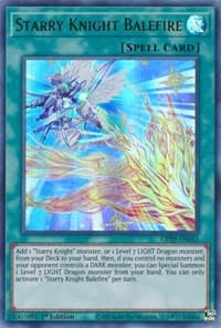 Starry Knight Balefire - Ghosts From the Past - YuGiOh card