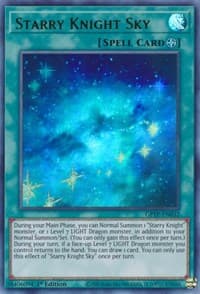 Starry Knight Sky - Ghosts From the Past - YuGiOh card