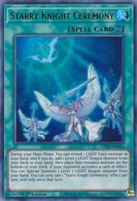 Starry Knight Ceremony - Ghosts From the Past - YuGiOh card