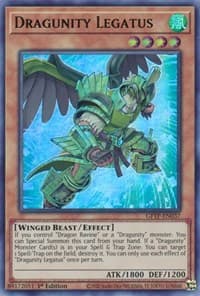 Dragunity Legatus - Ghosts From the Past - YuGiOh card
