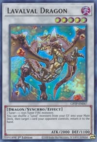 Lavalval Dragon - Ghosts From the Past - YuGiOh card
