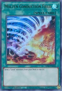 Molten Conduction Field - Ghosts From the Past - YuGiOh card