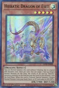 Hieratic Dragon of Eset - Ghosts From the Past - YuGiOh card