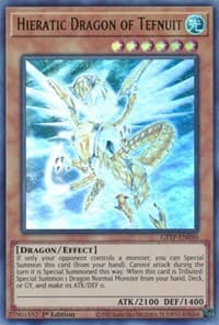Hieratic Dragon of Tefnuit - Ghosts From the Past - YuGiOh card